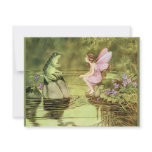 Thank You Card with Fairy and Frog