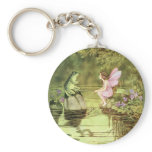 Thank You Card with Fairy and Frog keychains