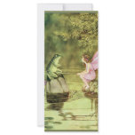 Thank You Card with Fairy and Frog rack cards