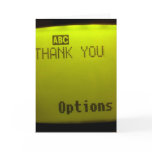 Thank you Cell phone greeting card