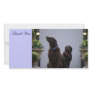 Thank You, Chocolate Labs Customized Photo Card