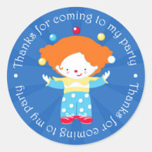 Thank You Circus / Carnival Sticker