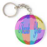 Thank You colourful keychains