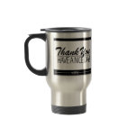 Thank You Doormat Travel Mug