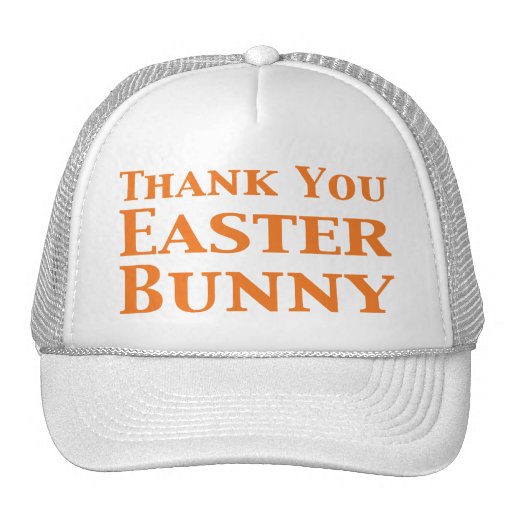 Thank You Easter Bunny Gifts Hat