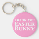 Thank You Easter Bunny Gifts Keychain