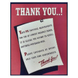 Thank You ! flyers