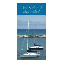 Thank You For A Great Weekend, TEYoung Custom Photo Card