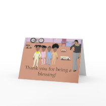 Thank you for being a blessing Card