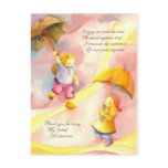 Thank You for Being My Friend postcards