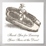 Thank You For Leaving Your Shoes at the Door! posters