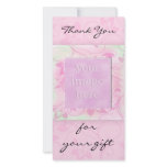 Thank you for the gift -pink photocard