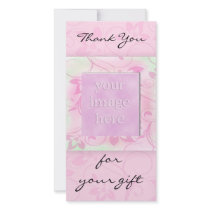 Thank you for the gift -pink photocard