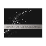 Thank You For Your Business Post Card postcards