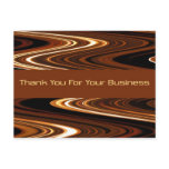 Thank You For Your Business Postcard