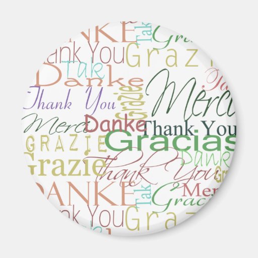 Thank You Gifts Refrigerator Magnet