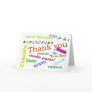 Thank you in Many Different Languages Card