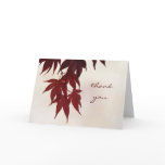 Thank You - Japanese Maple Leaves