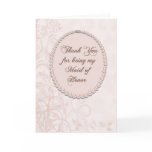 Thank You Maid of Honour