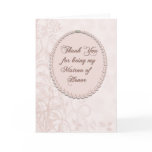 Thank You Matron of Honour