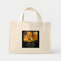 Thank You Mum & Dad! tote bag gifts Wedding Party