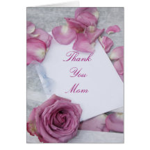 Thank You Mum Greeting Card