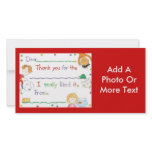 Thank You Note photo cards