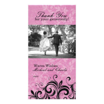 Thank You Photo Card (4x8)