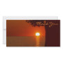 Thank You Photocard Photo Greeting Card