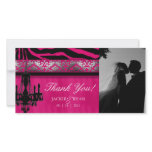Thank You Photocard Chandelier Silver Pink