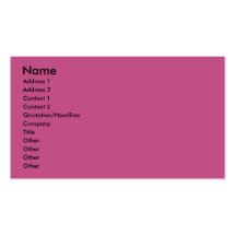 Thank You - Pink Tulips - Jack Russell Business Card Template