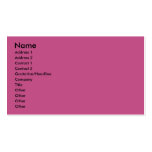 Thank You - Pink Tulips - West Highland Terrier Business Card Template