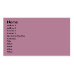Thank You - Pink Tulips - West Highland Terrier Business Cards