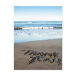 Thank You postcards