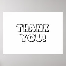 Thank You Poster