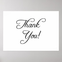 Thank You Poster