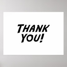 Thank You Print