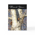 Thank You Red Squirrel Greeting Card
