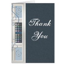 Thank You Sewing Addict Greeting Cards