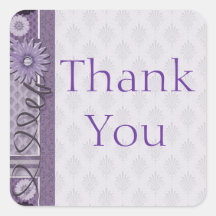 Thank You Sewing Addict Square Sticker