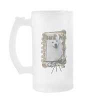 Thank You - Stone Paws - American Eskimo Mug