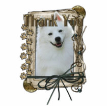 Thank You - Stone Paws - American Eskimo