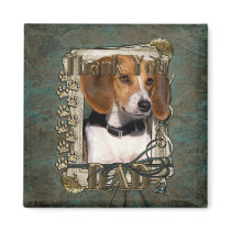 Thank You - Stone Paws - Beagle - Dad