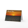 Thank You - Sunset Card