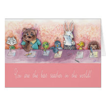 Thank You Teacher Card