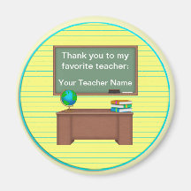 Thank You Teacher Gifts Magnet