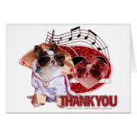 Thank You - Thank You Very Much - Chihuahua -Gizmo Greeting Card