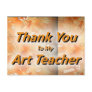 Thank You To My Art Teacher