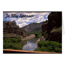 Thank you To My Sponsor Cards