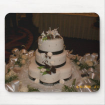 Thank you Wedding Cake Mousepad